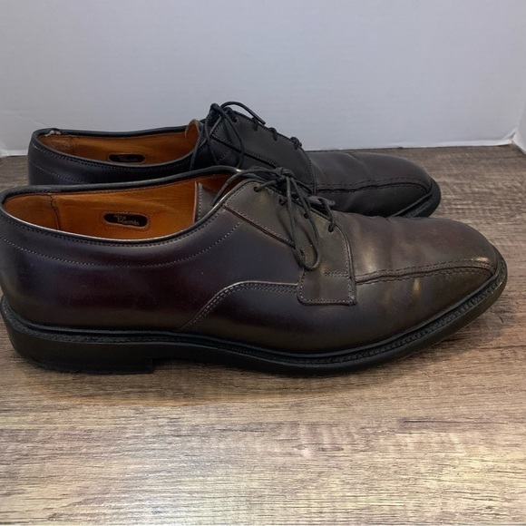 Allen Edmonds Mens Brown Hillcrest Lace Up Leather Oxfords main image 10